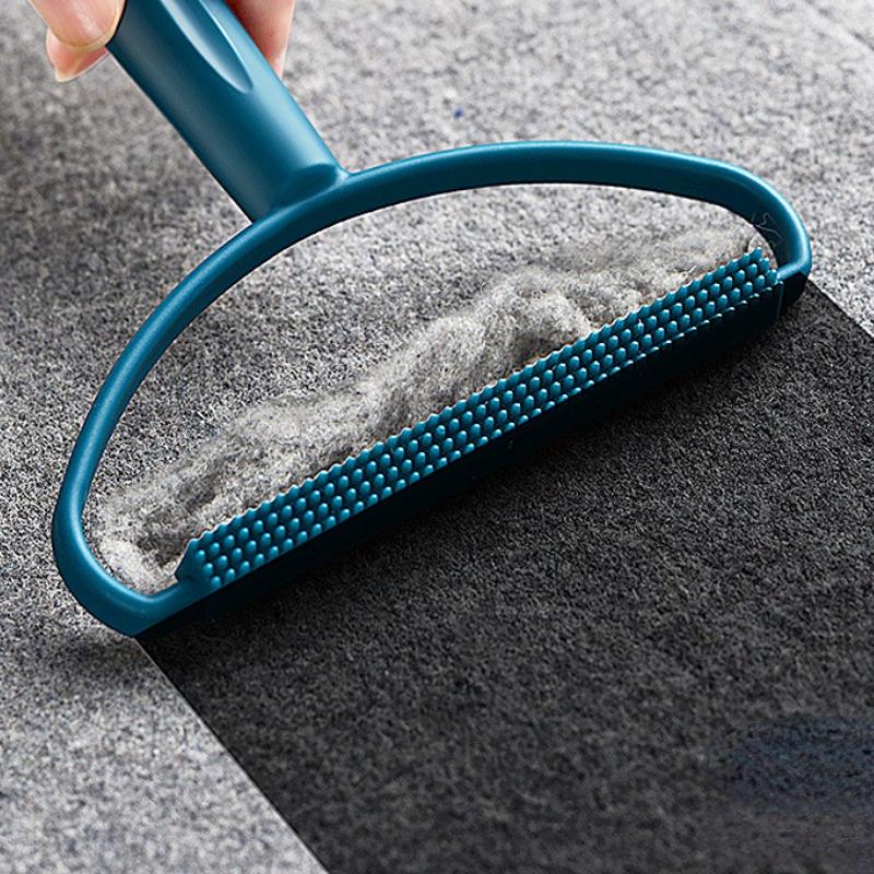 Scrubber De-baller Coat Shaver Pet Cat Dog Hair Removal Cleaning Brush Cleaning Brush Double Sided Scraper Textile Lint Remover