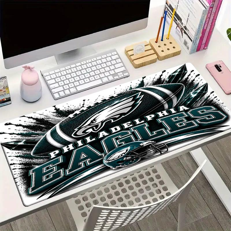 Eagles Theme Mouse Pad, Non Slip Rubber Base, Multifunctional Office & Home Decor, Perfect for Workspace Personalization.