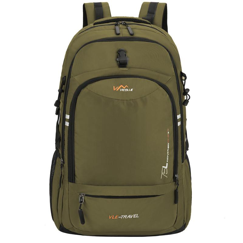 Capacity Large Zipper Schoolbag Outdoor Travel Bag Computer Unisex Backpack