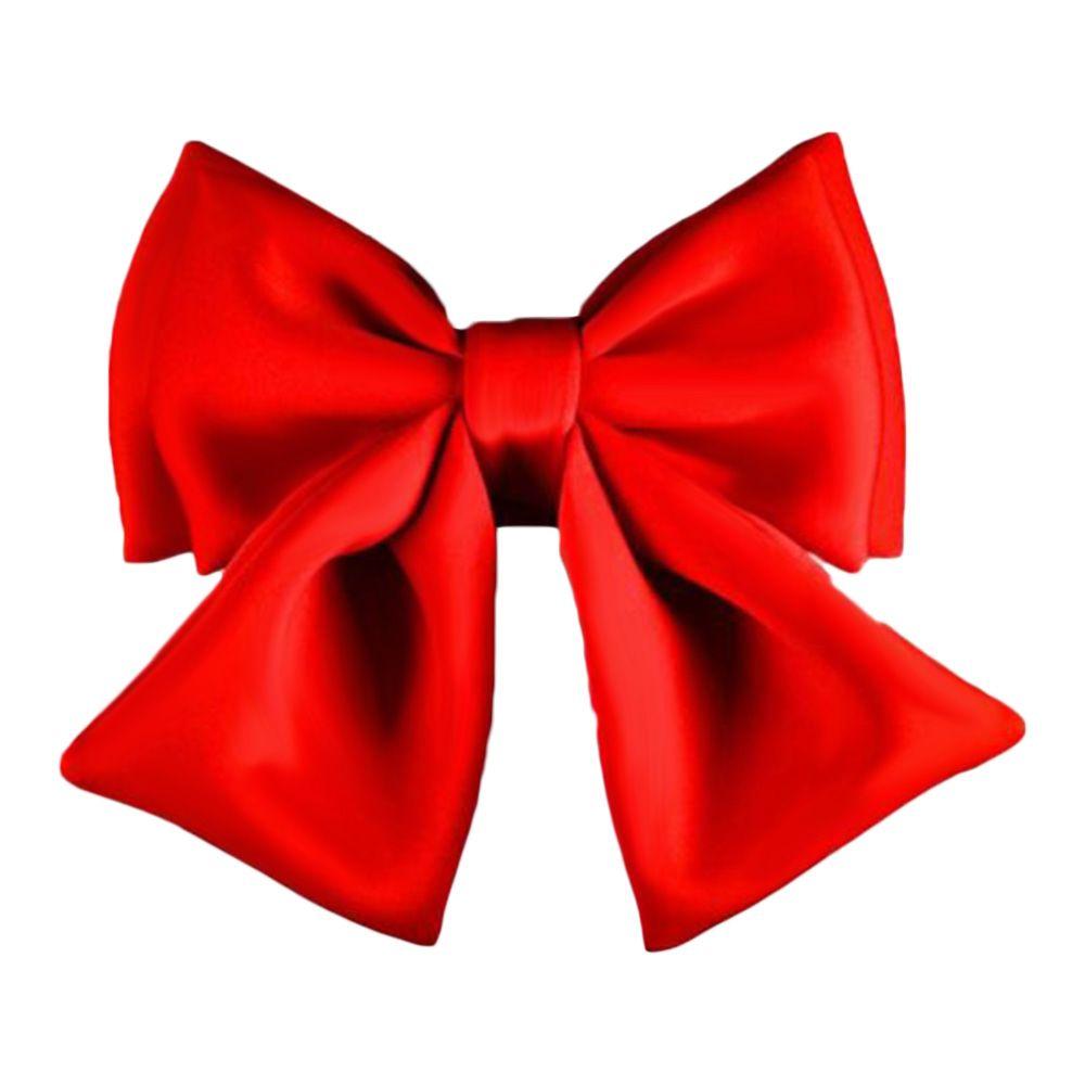 Sweet and Cool Style Red Bowknot Motorcycle Helmet Decor Soft Bow Fittings DIY Helmet Modeling Easy Install No Deformation