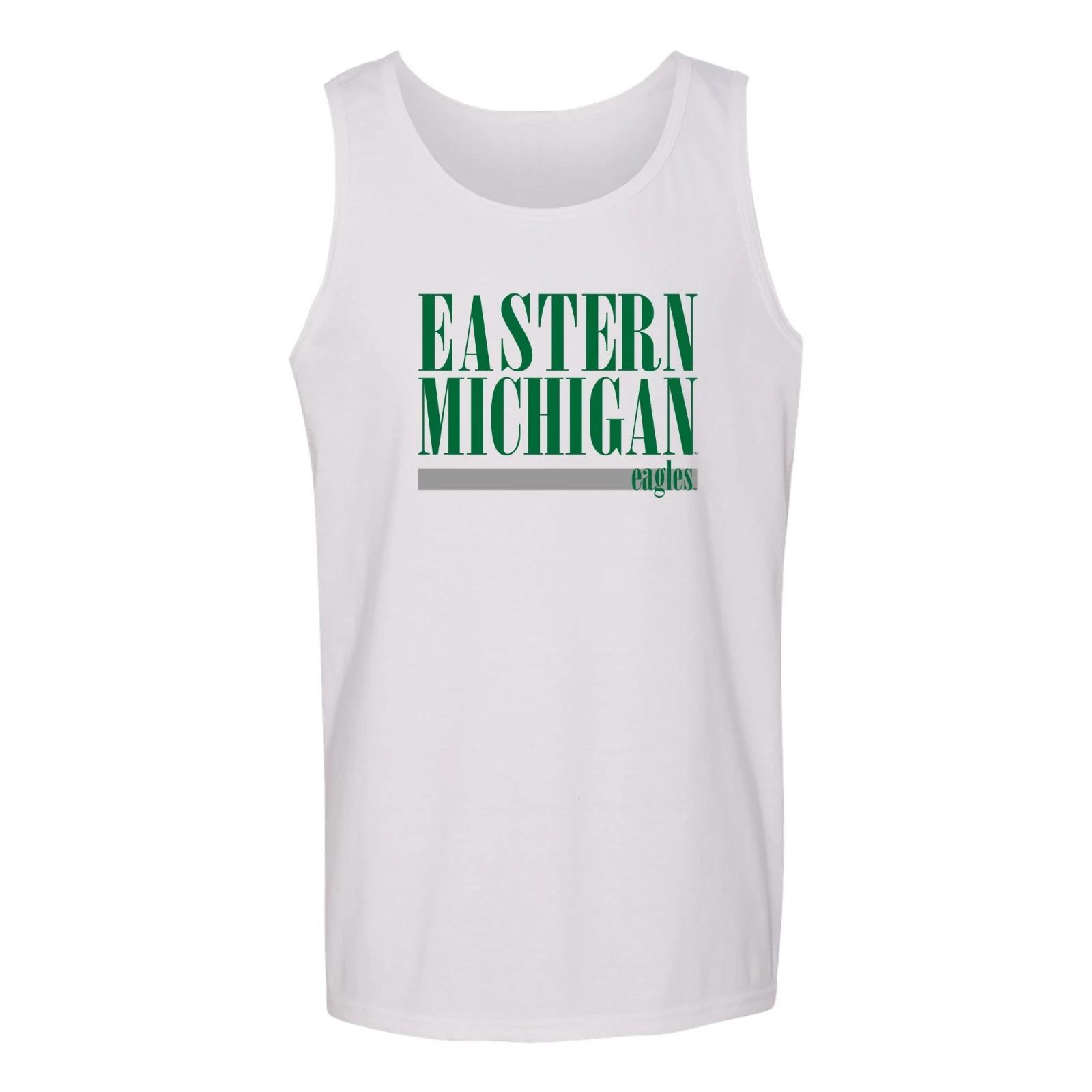Eastern Michigan Boldline Tank Top - White XL