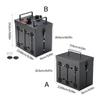 Practical Organizers Bags Multifunctional Gas Stove Canister Pot Carry Bags for Adventurers and Boaters