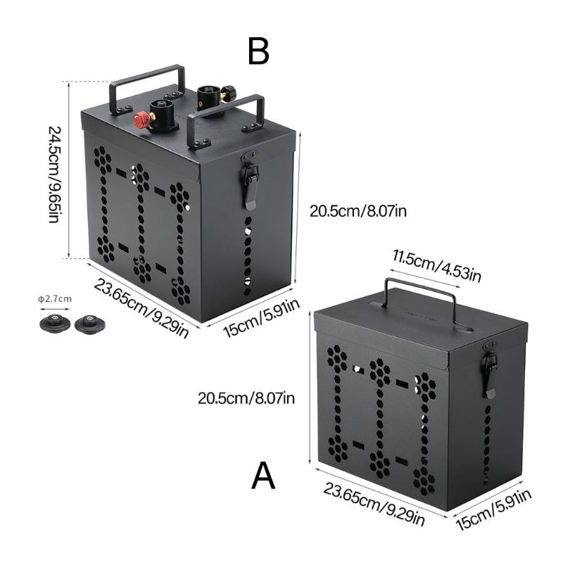 Practical Organizers Bags Multifunctional Gas Stove Canister Pot Carry Bags for Adventurers and Boaters