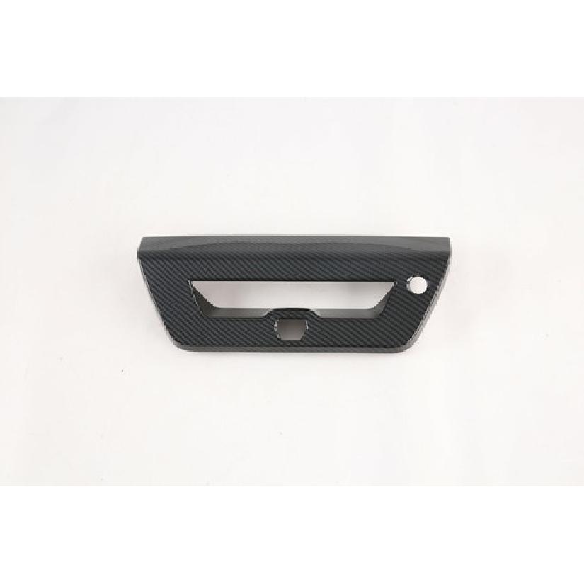 Carbon Fiber Rear Door Handle Bowl Tailgate Cover Trim For Ford F150 2015-