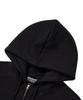 Masat Cross String Hood Zip _ Black