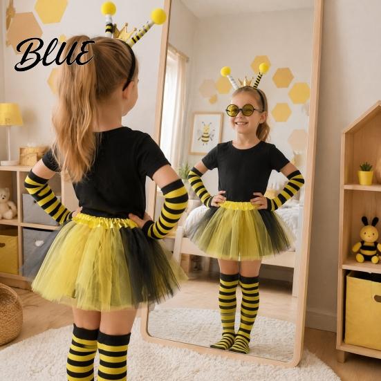 Comfortable Dress Up Honey Festival Kids Bee Cute Accessories for Wing Kids Costume Princess Girls Sparkly Fairy Wings Parties