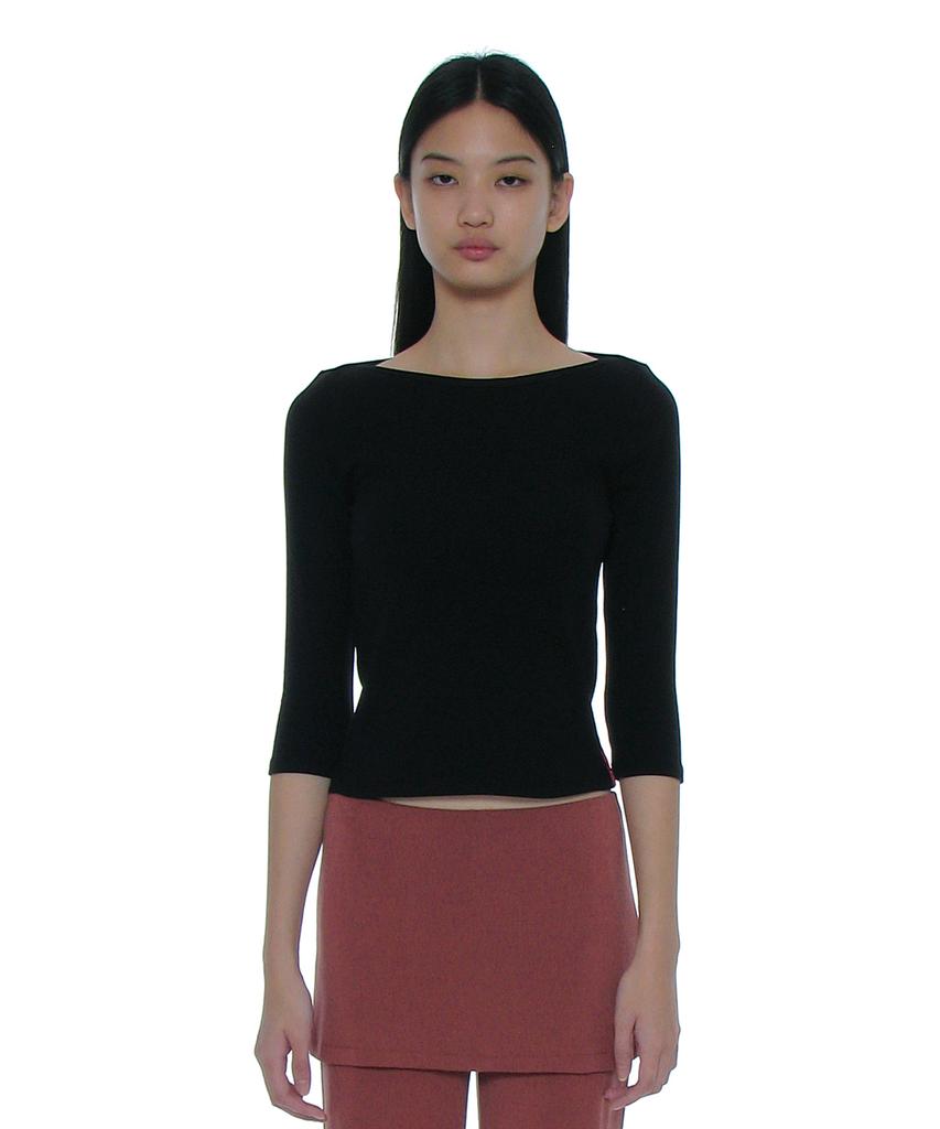PARTIMENTO WOMEN Pwc Three-Quarter Sleeve Tee_5 Colors