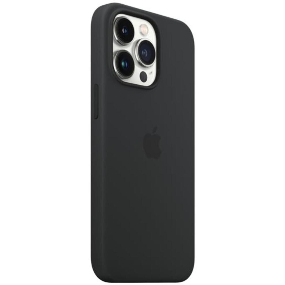 Silicone Case with MagSafe for iPhone 13 Pro - Midnight Black