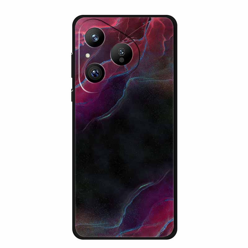 For Huawei Pura 80 5G Case Marble Granite Textured Soft Silicone TPU Phone Case For Pura80 5G Bumper Coque Mica Painted Cover