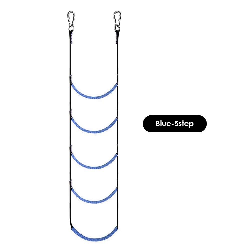 3/4/5 Step Boat Rope Ladder Boarding Rope Ladder Kayak Motorboat Canoeing Speedboat Dinghy Yacht Boat Accessories Marine