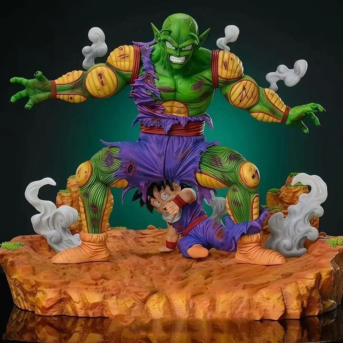 Аниме Фигурки Dragon Ball Z Пикколо Защищает Гохана Тема Супер Пикколо Экшн Фигурка ПВХ GK Статуя Коллекционная Модель Игрушка Подарок