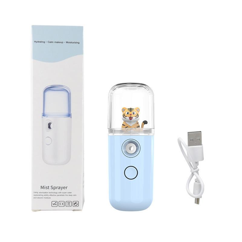 Portable Small Pill Spray Meter Hydrating Beauty Moisturizing Hydrating Meter Facial Beauty Humidifier