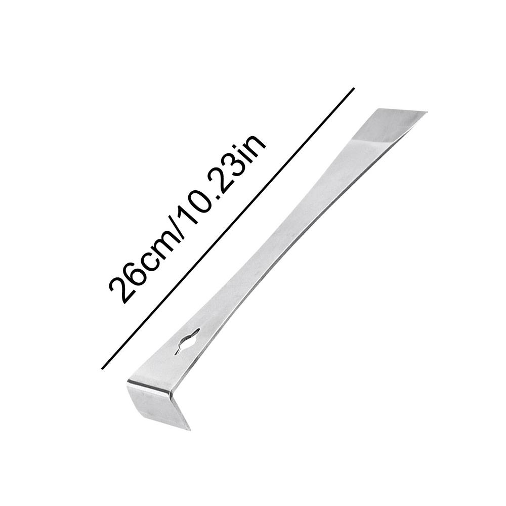 

Металлический ломик Плоский металлический скребок для гвоздей Гвоздодер Инструмент для удаления клиньев из нержавеющей стали Нержавеющая сталь