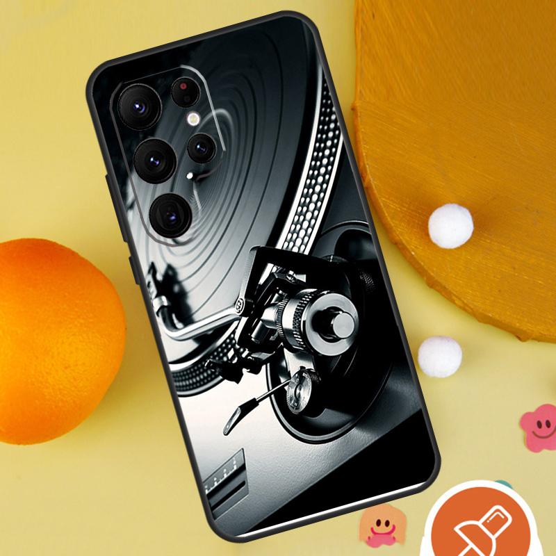 Vinyl DJ Record Art Phone Case For Samsung Galaxy S25 Ultra S24 S22 S21 Ultra S9 S10 S20 Plus S23 FE Funda Cover