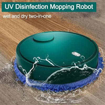 Automatischer Wischroboter, trocken und nass, 2-in-1-Reinigungsroboter, intelligente Bodenstaubentfernung, Haushaltsreinigungsmaschine