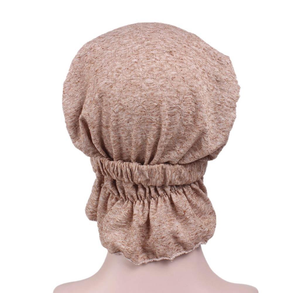 Style Chiffon Ruffle Cancer Chemo Hat 