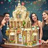 City Series Street View Building Blocks Restaurant Model House Building Set Girlfriend Gift Desk Decoration Boy Gift Kids Toy