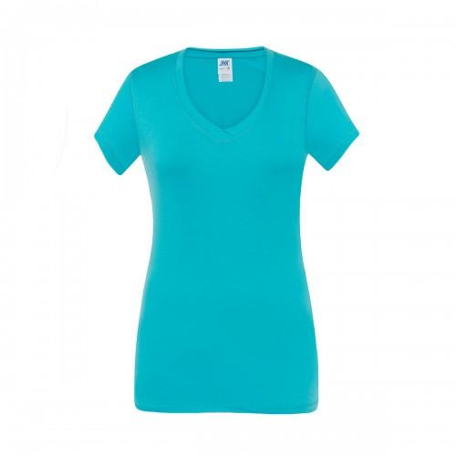 JHK Womens/Ladies Sicilia V Neck T-Shirt