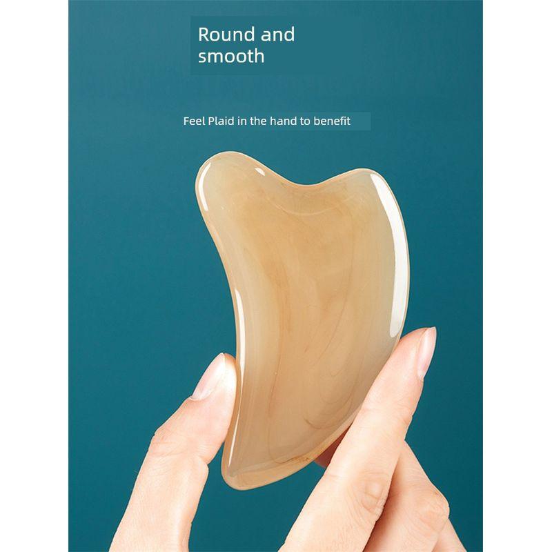 Resin Face Scraper Beauty Tool Head Therapy Muscle-Poking Stick