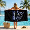 Panthers Fashion Beach Towel: Ideal for Summer Adventures Soft, absorbent and quick drying suitable for swimming and bathing