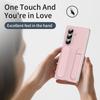 For Samsung Galaxy Z Fold7 5G Phone Case Kickstand Wristband PC Silicone Mobile Cover