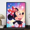 Disney Diamond Painting Kit Minnie Mouse Home Bedroom Wall Decor Crafts Handmade Gift