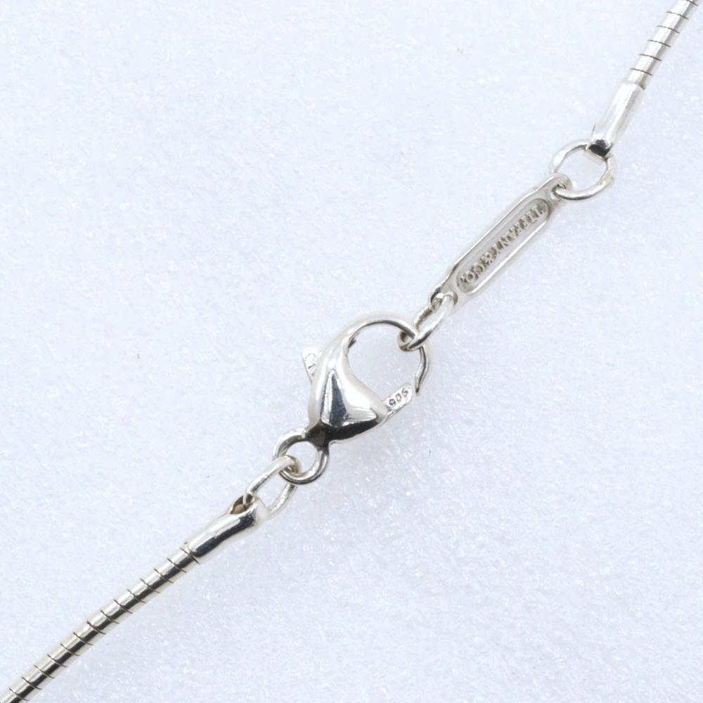TIFFANY&Co. Piast Cross Necklace choker Silver925 cross 6.5g Women Used