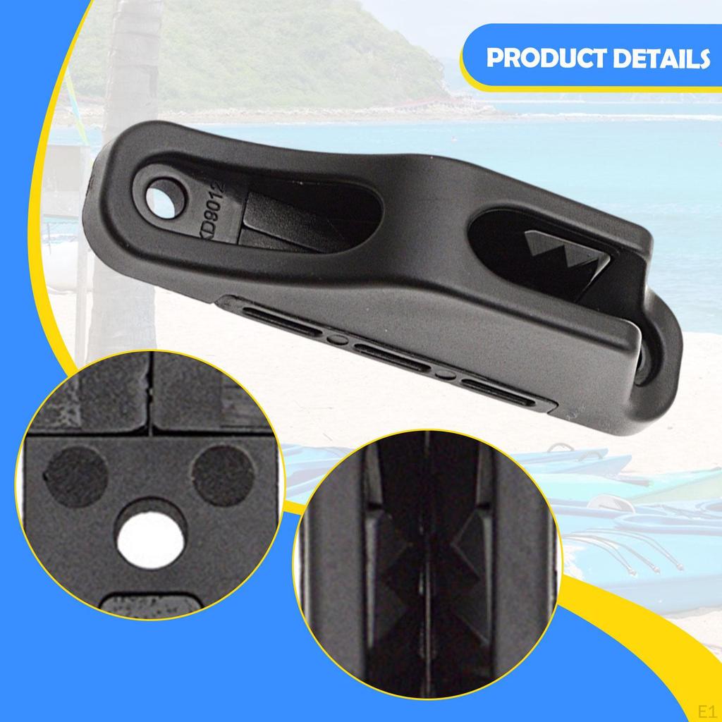 Kayak Cleat Surfing Marine Accessory Nylon Strong Lightweight Quick Grip Easy Release Self Lock Rope