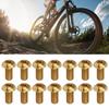 12Pcs   Disc Brake Rotor Screws   Alloy Bike Screw Accessory M5x10mm