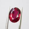 CERTIFIED Natural Red Ruby Oval Cut 9.80 Carat Extremely Rare Loose Gemstone AU-3985