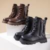 Mädchenstiefel Kinderschuhe Neuer Stil Niedrige Stiefel Rutschfeste Schuhe Einzelne Stiefel