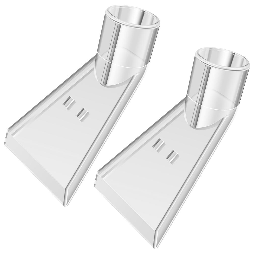 2/4pcs Vacuum Cleaner Extraction Nozzle Spin Brush Head Clear Swivel Nozzle Sofa Carpet Cleaning Nozzle Vacuum Cleaner Parts