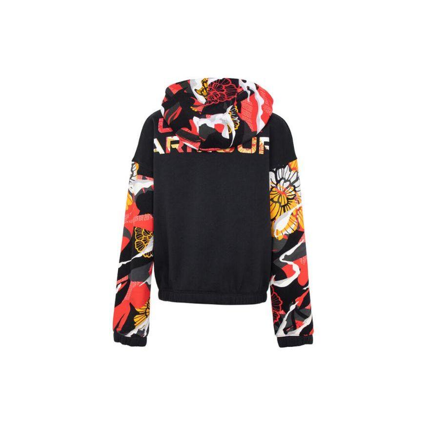 Under Armour Jacket Outdoor Casual Sports Running Zipper Hooded Long Sleeve Kids Jackets Black 1356482-001