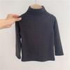 Unisex Striped Thermal Fleece Long-Sleeve T-Shirt for Kids