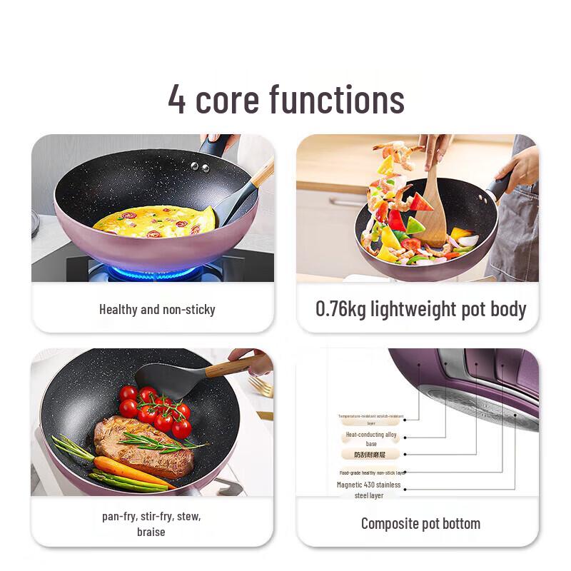 

Midea Maifan Stone Non-stick Universal Wok