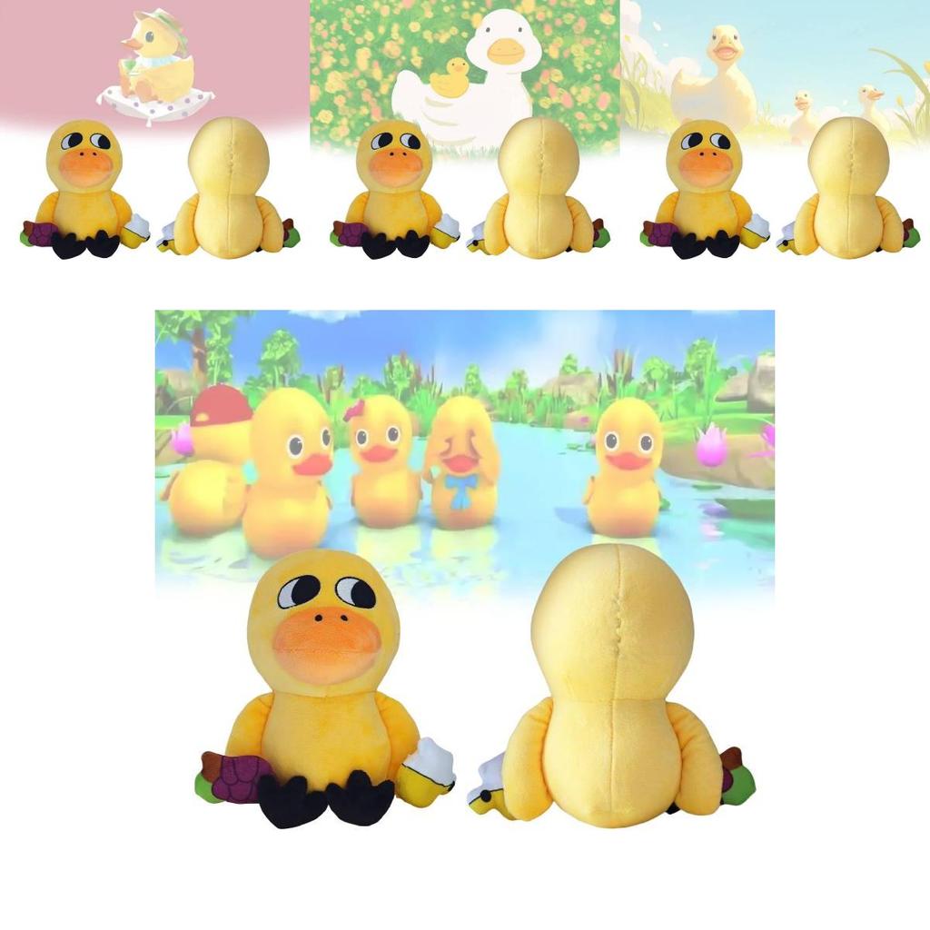 Adorable Yellow Duck Plushie Soft Stuffed Animal Made Of Cozy Pp Cotton For Kids