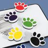 Vibrant Color Non-Scratch Surface Ergonomic Grip Magnetic Whiteboard Eraser Cartoon Bear Footprints EVA Blackboard Eraser