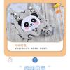 Warm 4-Leg Dog Jumpsuit With Panda Harness Design Small To Medium Breeds Winter Pet Clothing