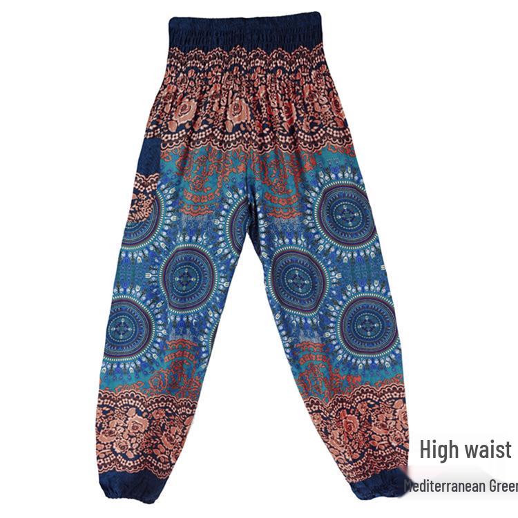 Women's Rayon Cotton Casual Yoga Harem Pants
