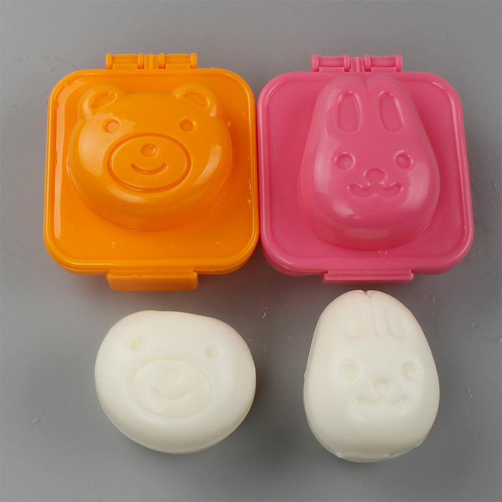 Children Boiled Egg Bento Mold Cute Cartoon Mould Decorating Molds Kitchen Gadget Cooking Accessory for Restaurant Bakery