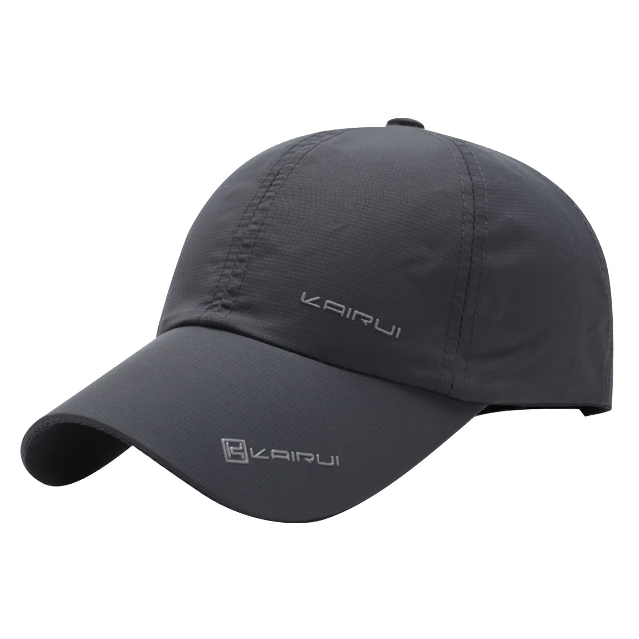 

CA755 [White Fang] Hat, Cap, Sports, Logo, Simple, Stylish, Fashionable, Men s, Women s, (Dark Gray)