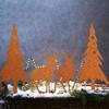 Vintage Garden Decor Iron Accents for Outdoor Yard Lawn Patio Farmhouse Plant Pot Ornament