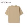 Skechers Klassisches Damen-Strick-Poloshirt mit kurzen Ärmeln L226W064