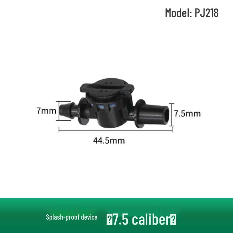 Capillary Fittings: Single/Double Hook, Tee, Straight Connector, Drip Stop, Mountain Bracket, Five-Way, Greenhouse Micro-Sprinkler