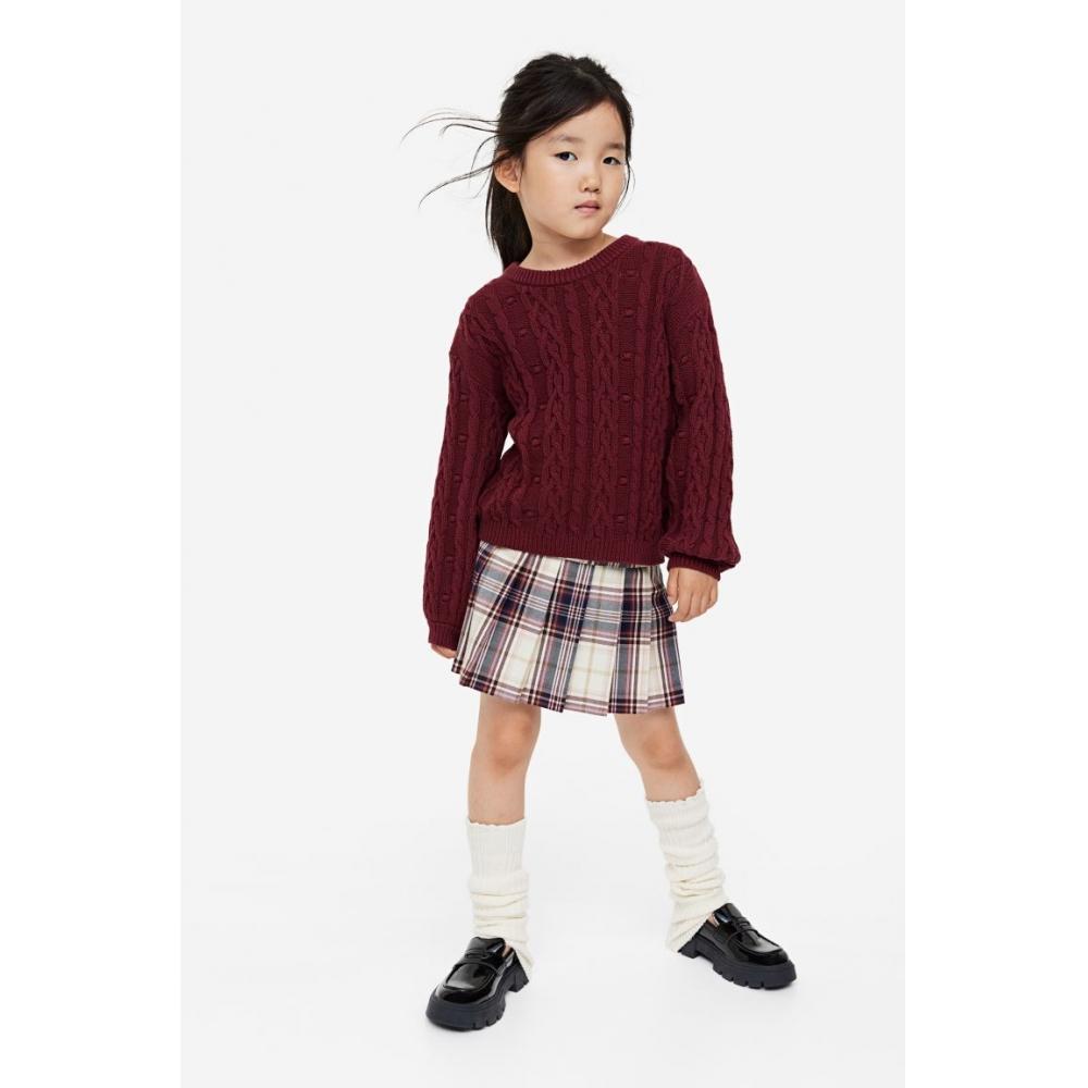 

Юбка из твила HM Бежево-Розовая клетка