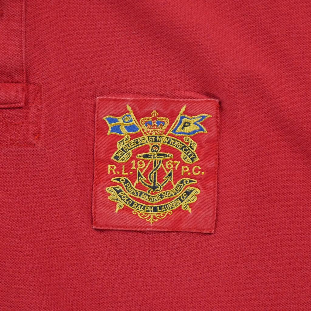Men's Short Sleeve Polo Red