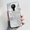Printing Pattern Case For Nokia 5.3/Nokia 5.4/Nokia 3.4 Coque Soft Silicone Black Shell Cover Cute Flower Cartoon Casing Fundas