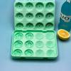 Silicone Molds Ice Cube Tray with Lid Rose Flower Diamond Shape Reusable Ice Mold Bar Kitchen Accessories Ice Cream Maker Tool