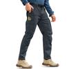 Mens Pants Ripstop Cargo Work Pants With Multi-pocket Breathable Hiking Mountaineering Camping Construction Pants