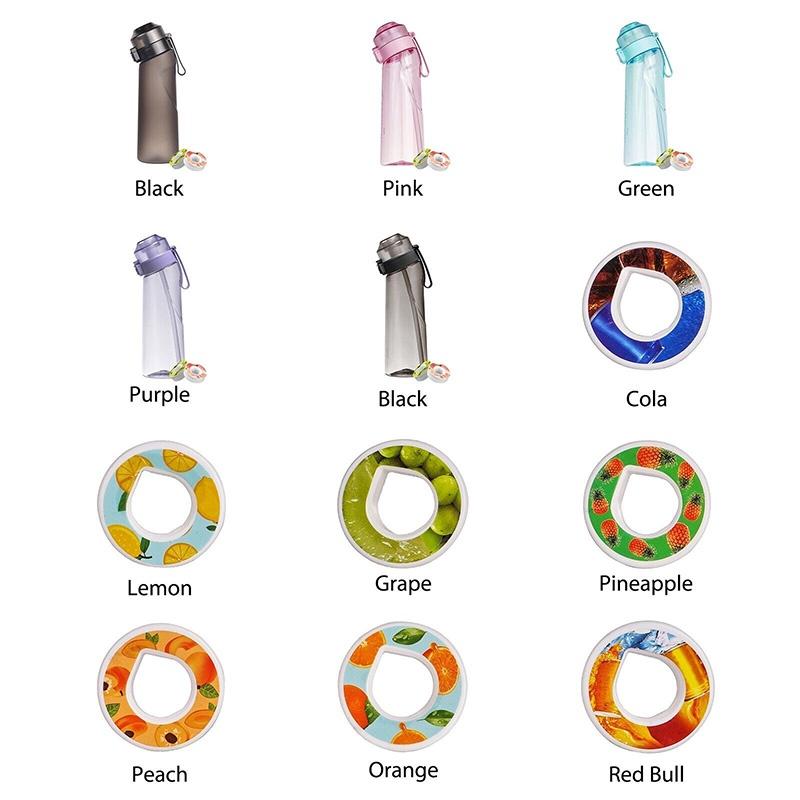 Tritan-Wasserflasche mit Aromakapsel 650 ml